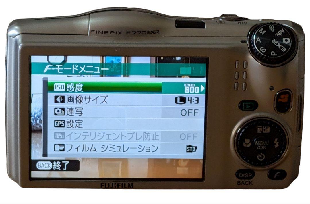 FUJIFILM コンパクトデジタルカメラ FinePix F770EXRΩ