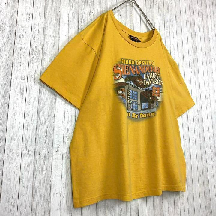 HOT定番 希少カラー ハーレーダビッドソン tシャツ デカロゴ USA製 2005年製 ajJ2L-m67484247977 即納再入荷