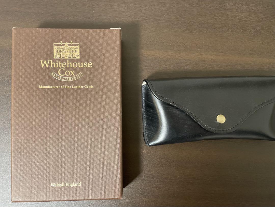 ホワイトハウスコックスWhitehouse Cox ブライドルレザーメガネ