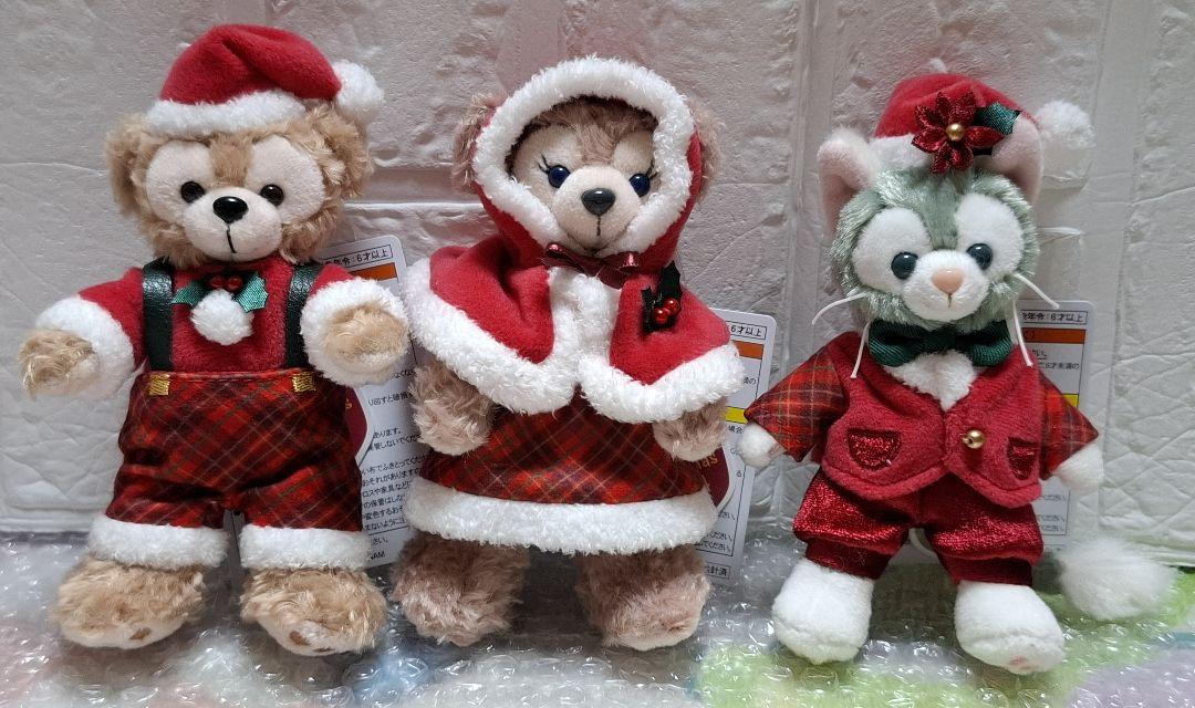ディズニー⭐ ぬいぐるみバッジ セット⭐ダンシングスノーフレーク  クリスマス