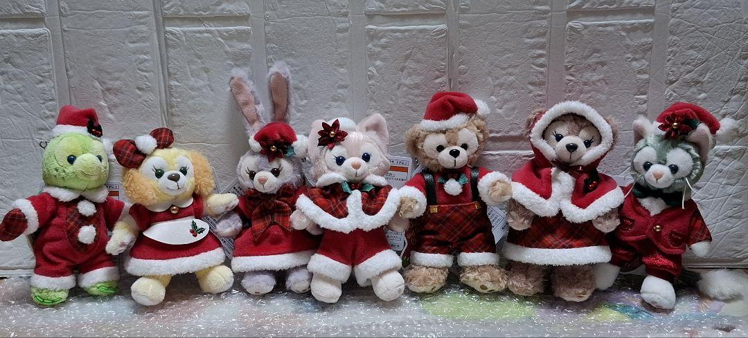 ディズニー⭐ ぬいぐるみバッジ セット⭐ダンシングスノーフレーク  クリスマス