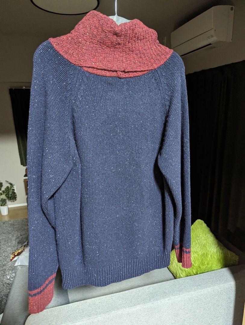 【在庫あり】 FLASH REPORT ネックニット 厚手 トップス