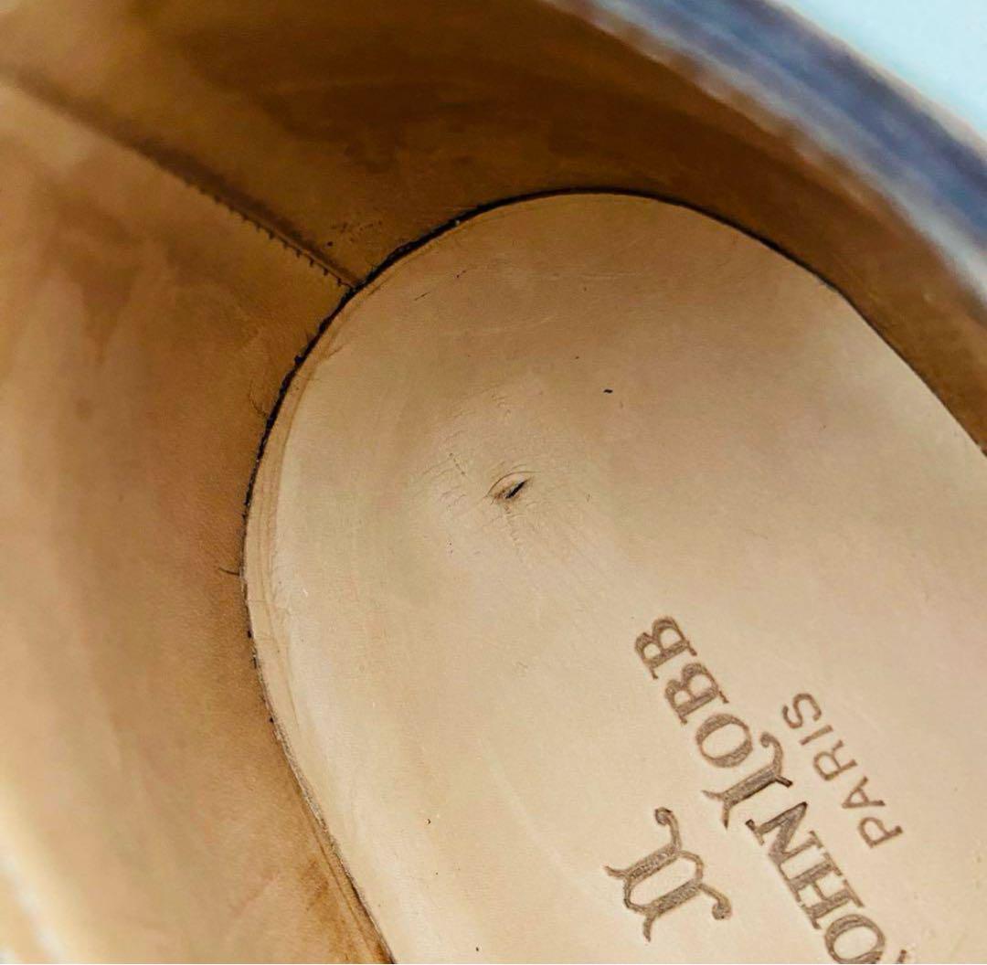 JOHN LOBB ジョンロブ 　シングルモンク　スエード