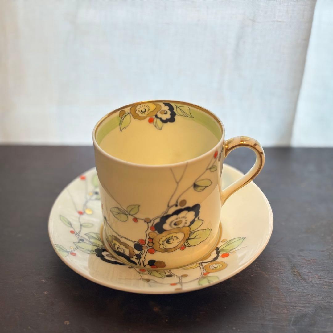 Royal Doulton 1920年代 コーヒーカップ ソーサー