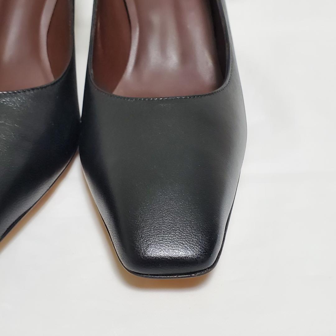 【新品未使用】BRUNOMAGLI　ブルーノマリ　スクエアトゥ　パンプス　24