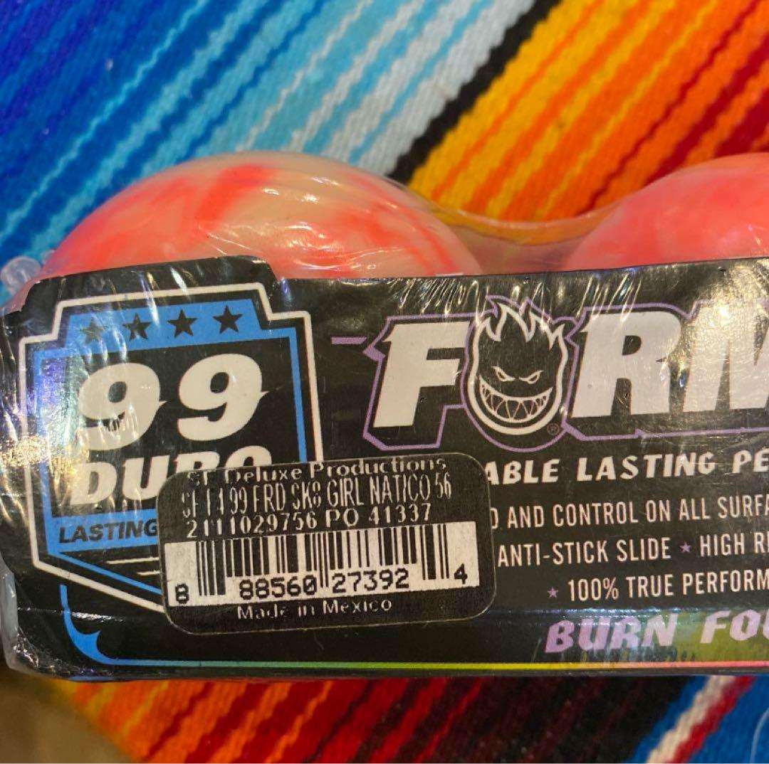 Spitfire Skate Like Girl 56/99DURO 4個入り