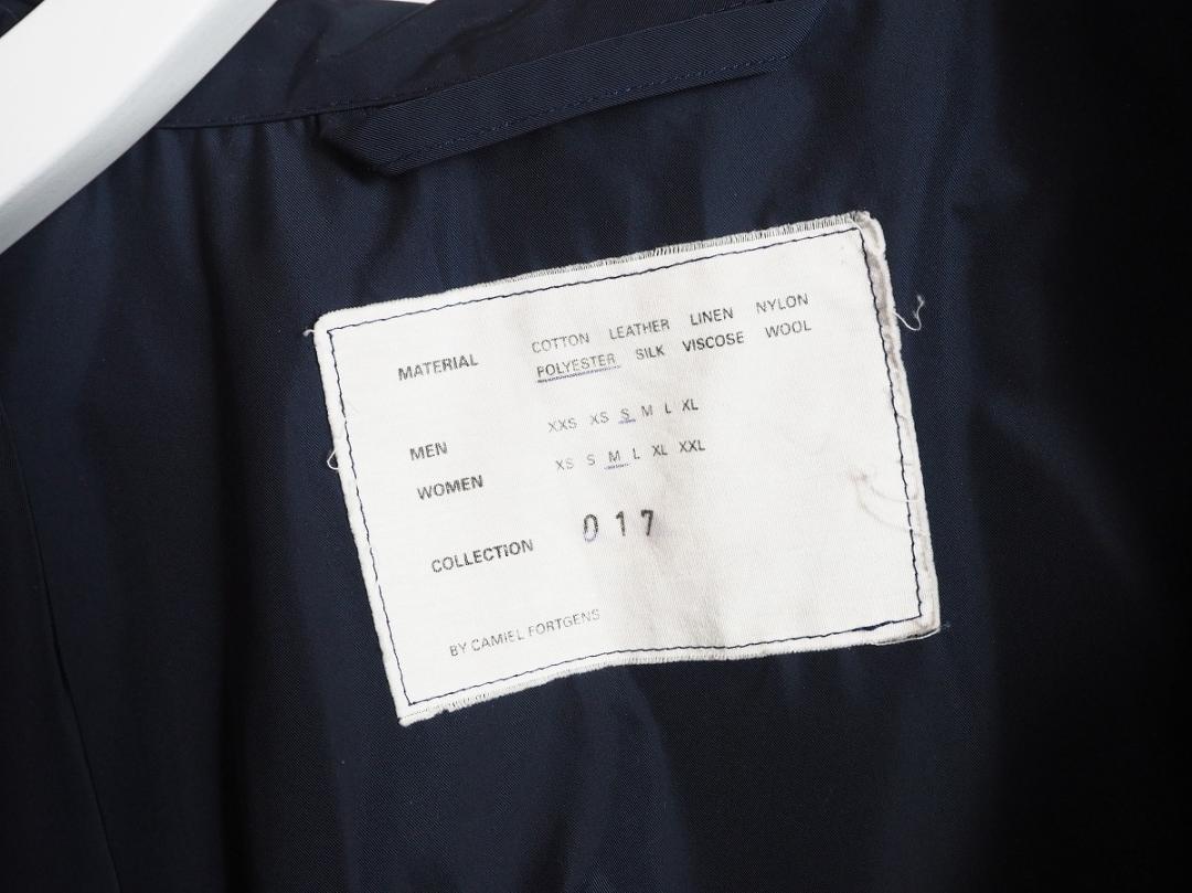 美品24SS CAMIEL FORTGENS ワーカー ジャケット 紺301P△（BRAND