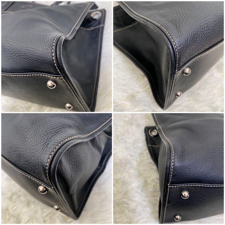 人気限定SALE 美品✨ ハンドバッグ 2way ブラック 黒 1XsDg-m67493081307 トッズ A4可能 トートバッグ 新品品質保証