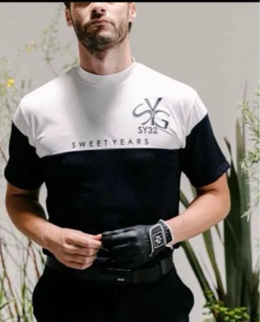 新品未使用SY32ゴルフウェアサイズＭ　Carvico HALFMOCK