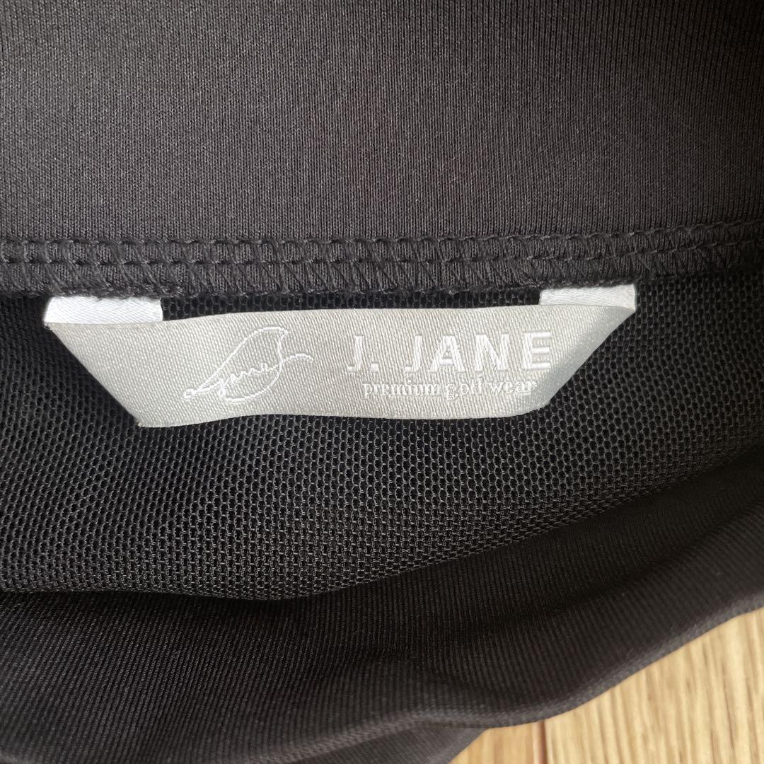 j.jane ブラックメッシュシャツ レディース　ゴルフ
