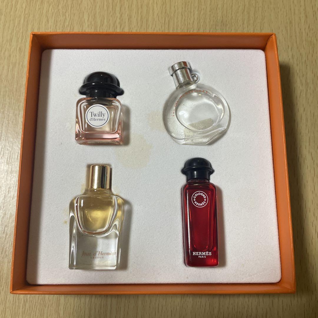 エルメス Hermès ミニ香水セット 7.5ml 4本 - メルカリ