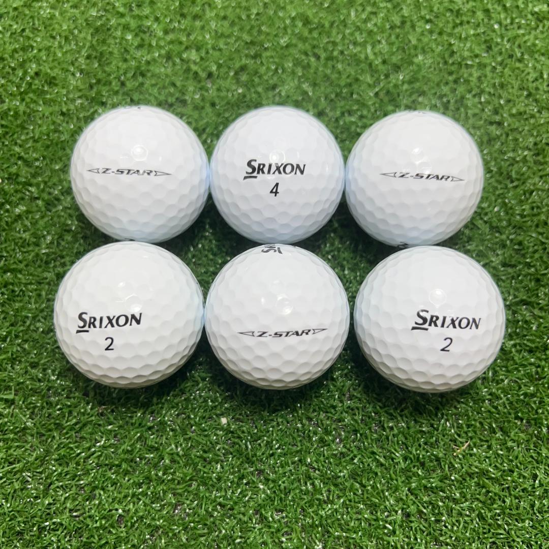 【S123】SRIXON Z-STAR 白 23年 ロストボール 24球