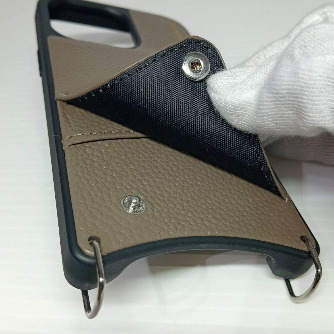 【美品】BANDOLIER iPhone 13 pro スマホケース ストラップ