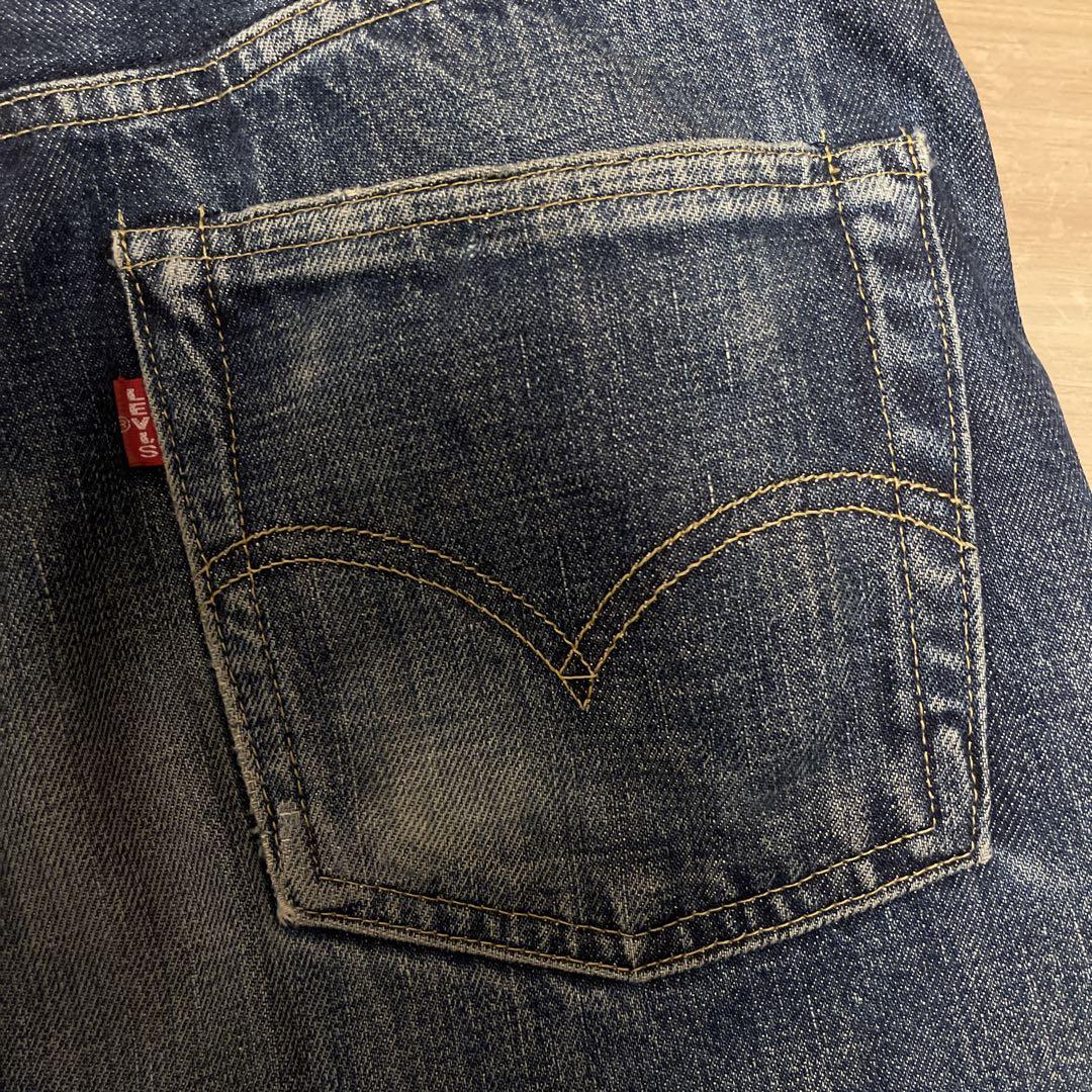雰囲気抜群 LEVI'S リーバイス 503B XX 赤耳 濃紺 W33xL36