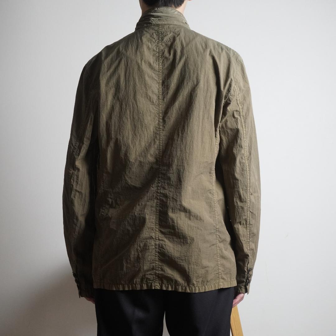 16ss doublet ナイロン生地 ジャケット カーキ /XW150