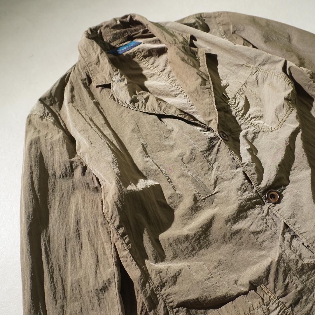 16ss doublet ナイロン生地 ジャケット カーキ /XW150