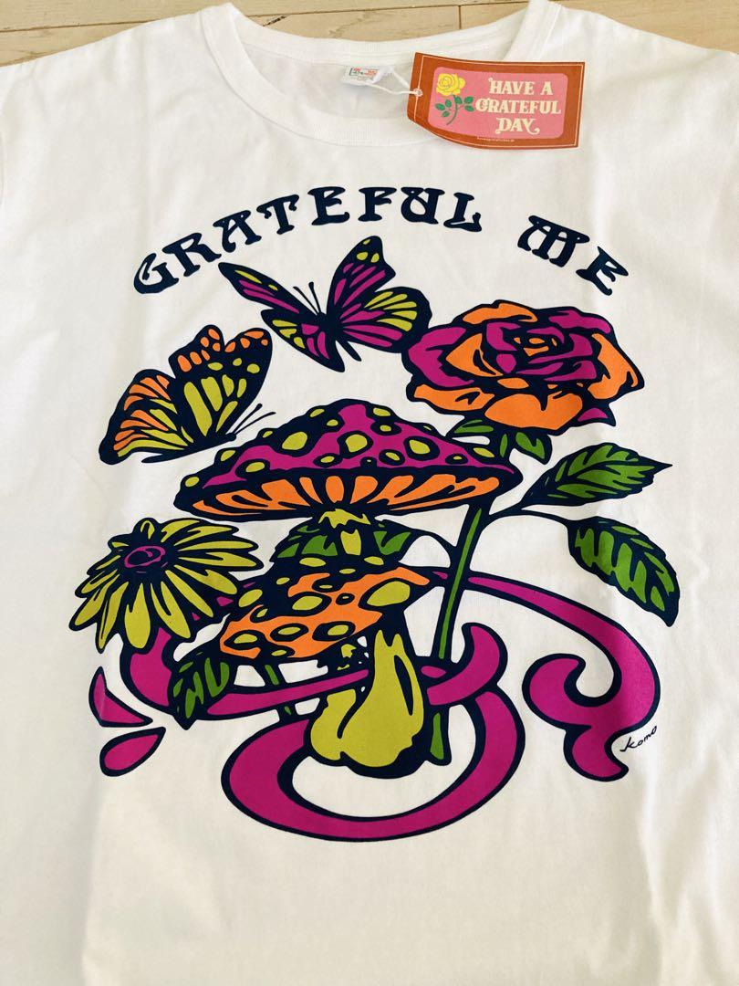 HAVE A GRATEFUL DAY★新品未使用品ロンTステッカー付Lサイズ