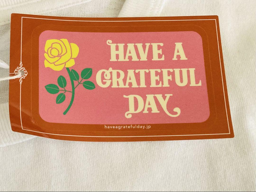 HAVE A GRATEFUL DAY★新品未使用品ロンTステッカー付Lサイズ