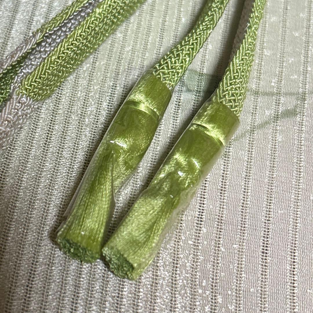 【新品・未使用】夏帯締め帯揚げセット◆正絹◆夏用◆涼やか美品