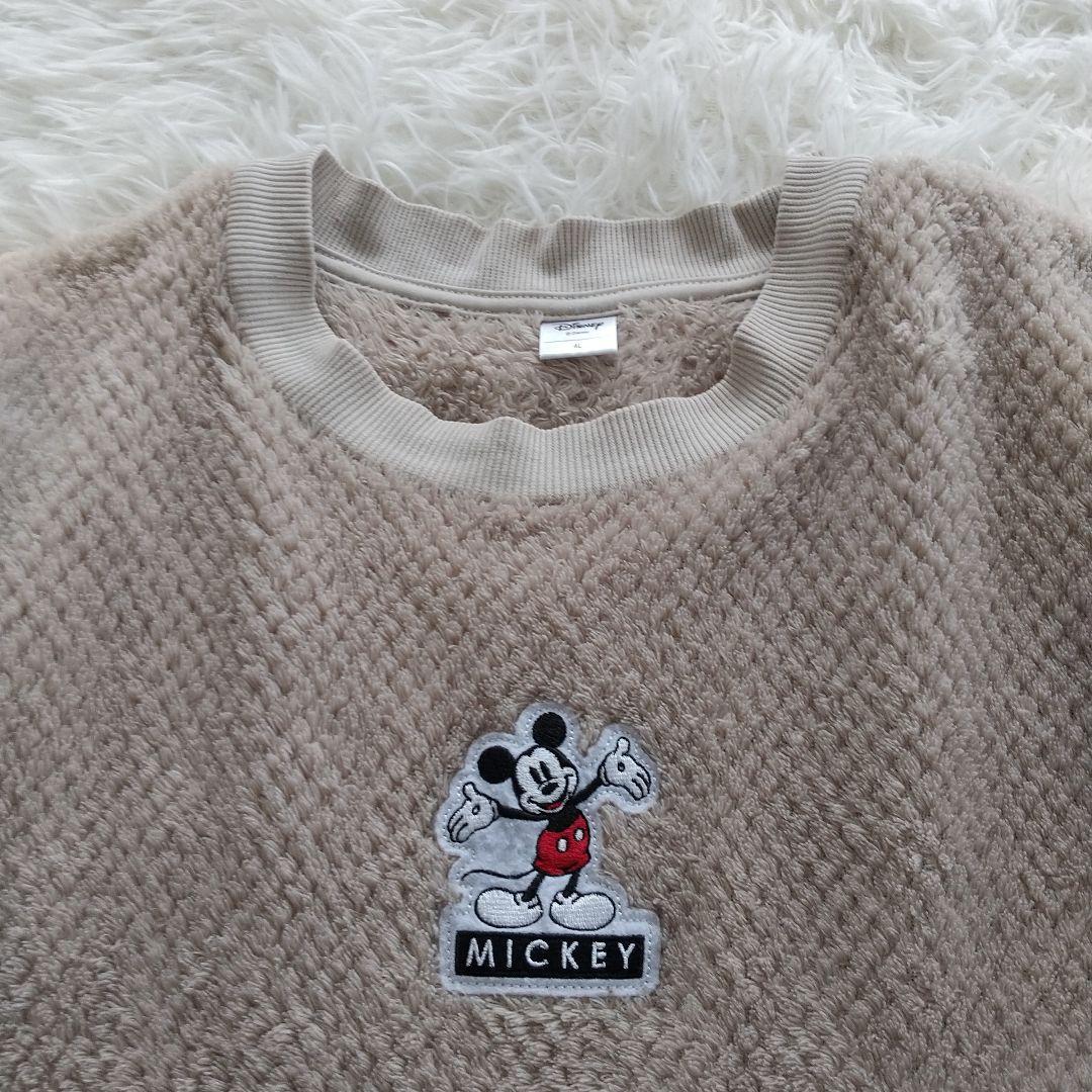 ディズニー】トレーナーミッキー刺繍 大きいサイズ 男女問わず