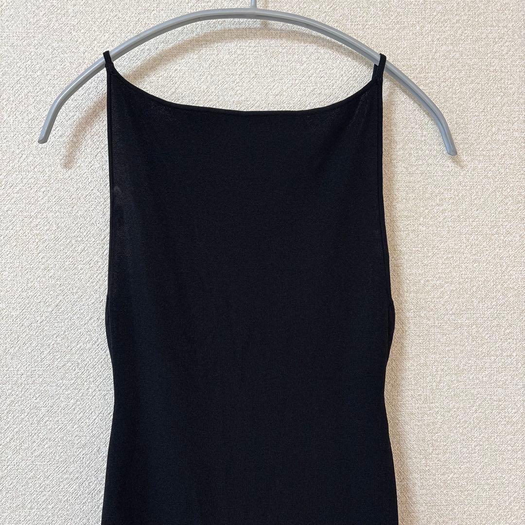 美品 COS バックレス ニットスリップワンピース 美品 COS バックレス ニットスリップワンピース