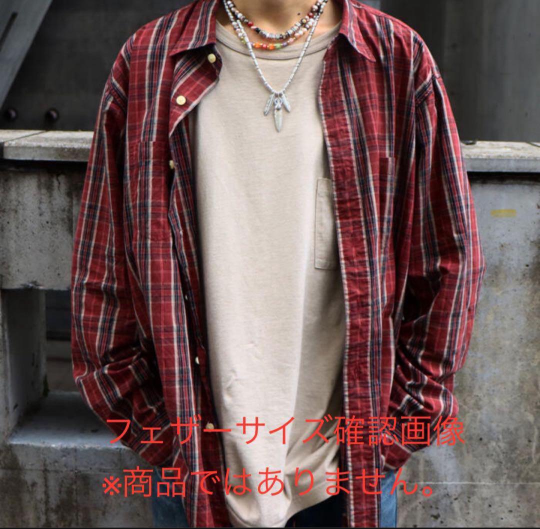 tady&king フェザーネックレス 今市隆二モデル（ビーズ追加）