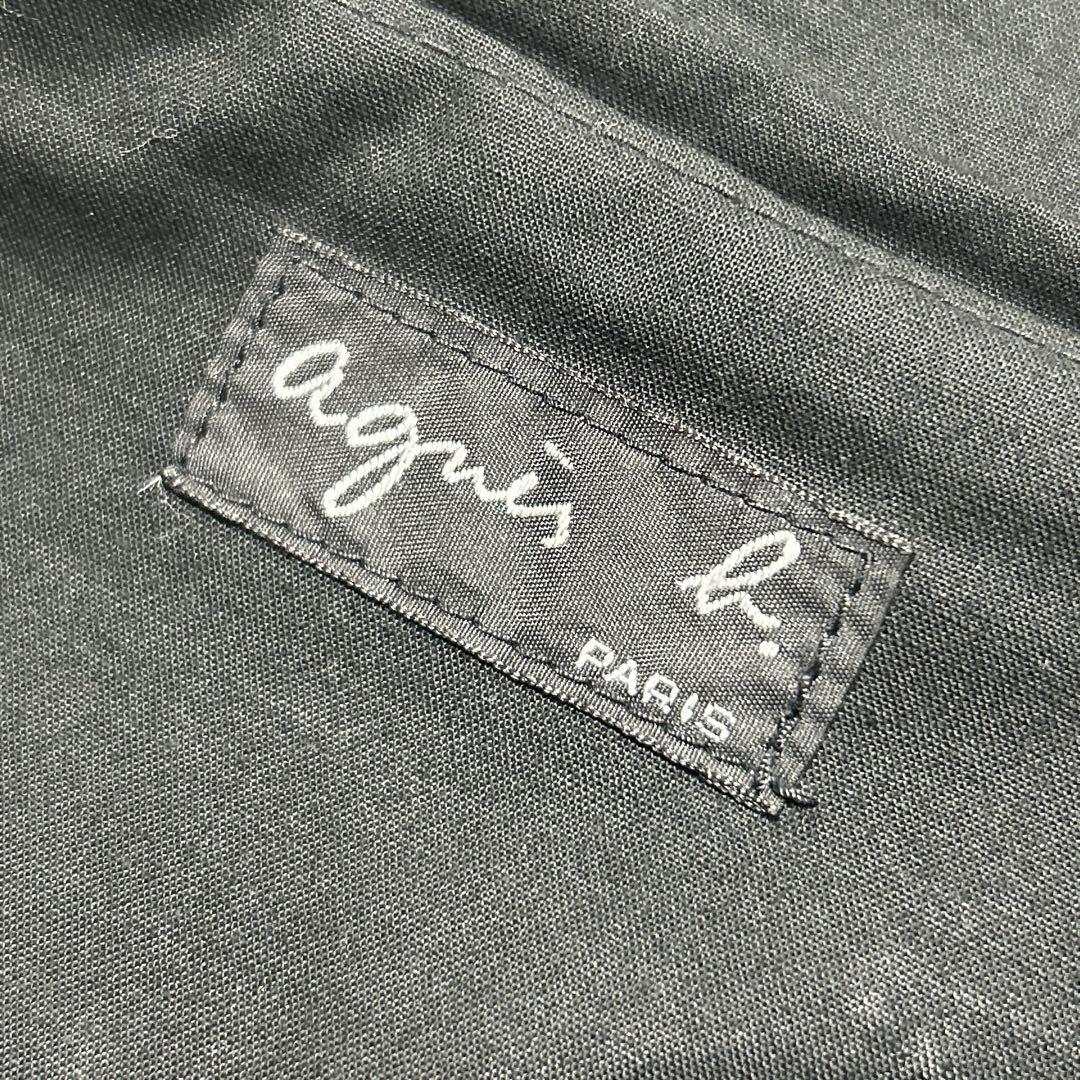 agnes b. ショルダーバッグ メッセンジャーバッグ ブラック