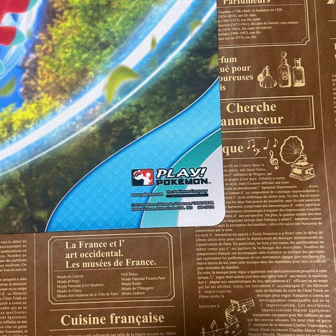【 海外限定品！ 】 トドロクツキ 公式 大会 ポケモン プレイマット トドロクツキ 公式 大会 ポケモン プレイマット 海外 限定品