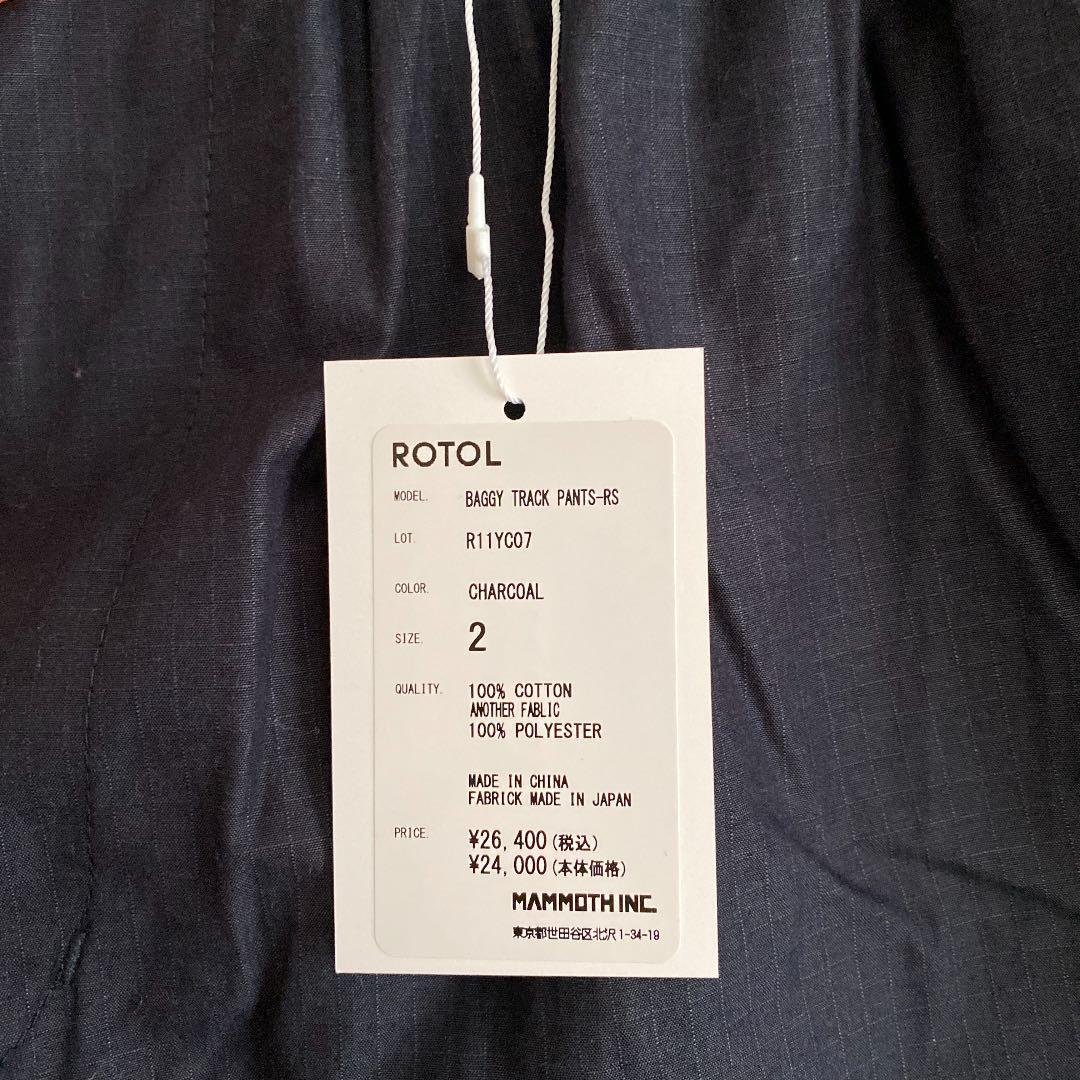高品質得価 ROTOL BAGGY TRACK PANTS-RS トラックパンツ 新品 lUvsW-m67506423773 HOT100%新品