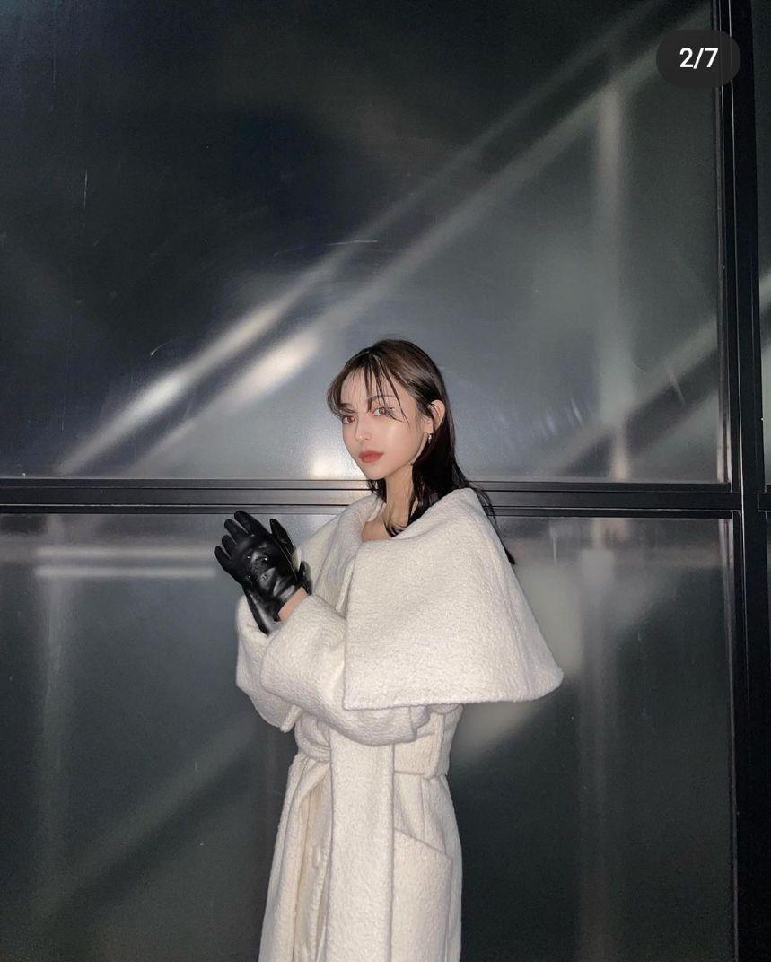 ラッピングガウンコート melt the lady