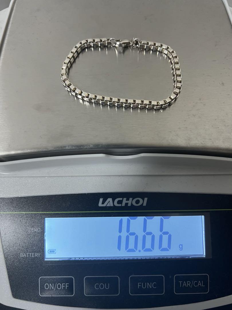 ティファニー TIFFANY ベネチアンチェーン ブレスレット SV925