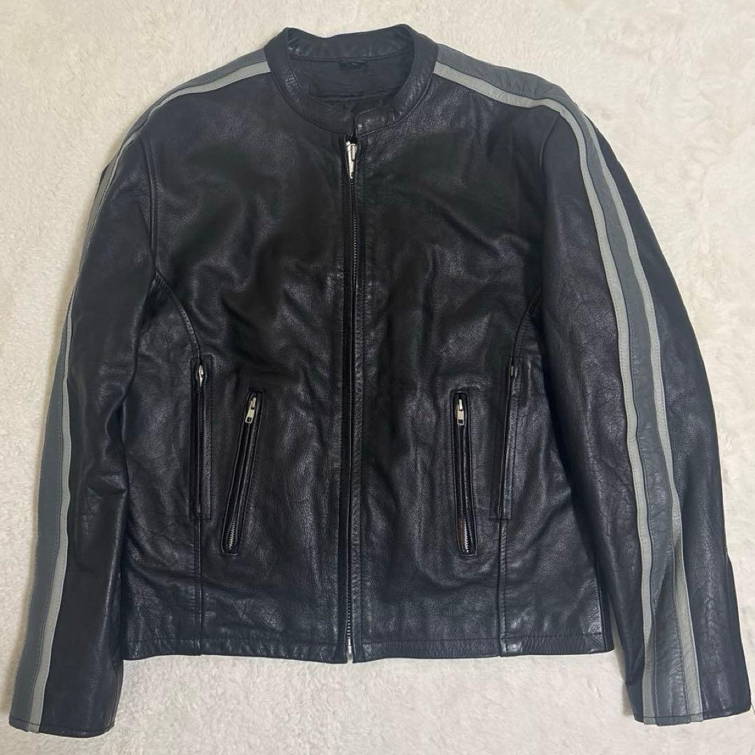 HOT LEATHERS シングルライダースジャケット モデル 46 XLXL LL