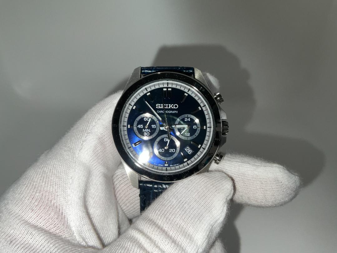 Seiko セイコーChronograph 8T63-00D0 メンズ 時計