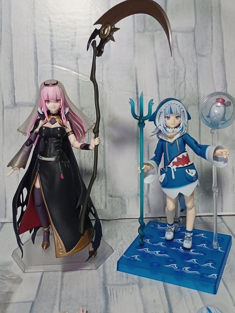 figma ホロライブ 森カリオペ&がうる・ぐら セット