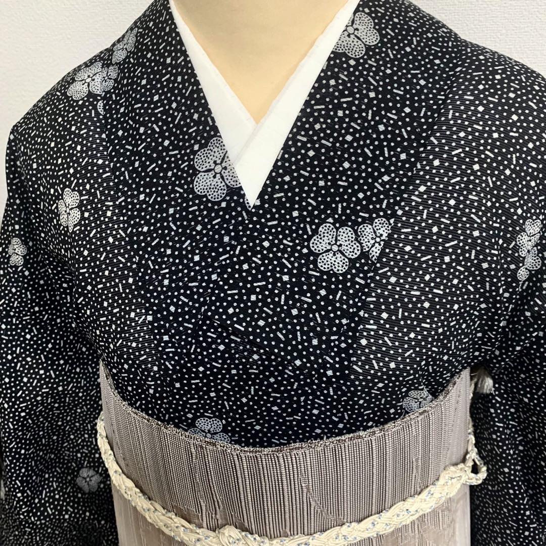 ❤️❤️❤️うさうさ1692◇趣味の着物集い◇夏用 洗える 駒絽