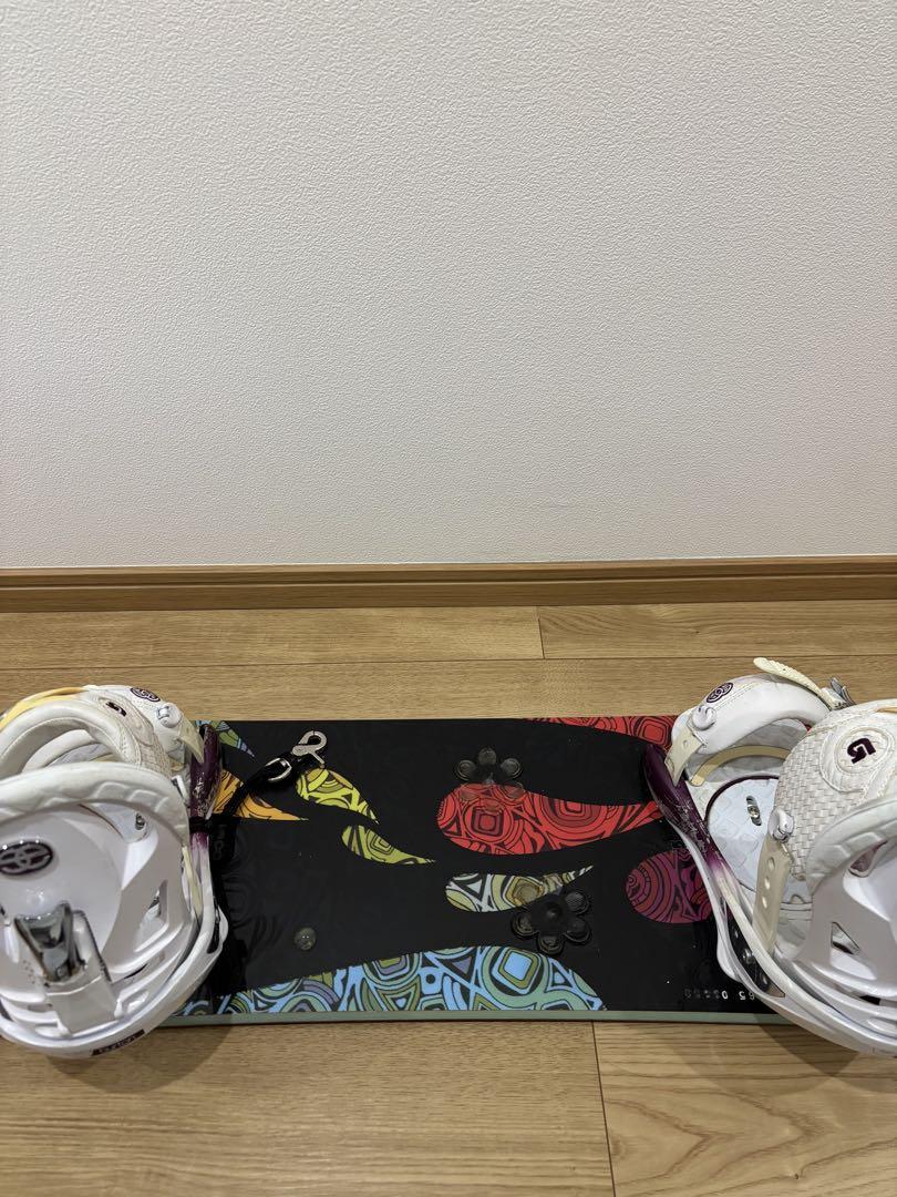 BURTON バートン　バインディング付スノーボードセット