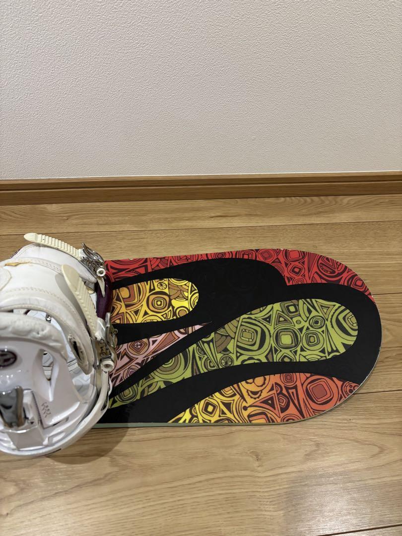 BURTON バートン　バインディング付スノーボードセット