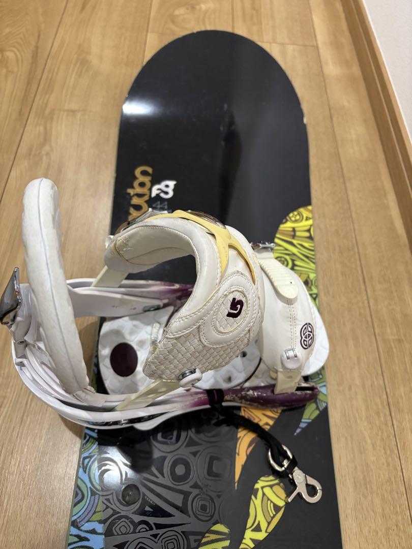BURTON バートン　バインディング付スノーボードセット