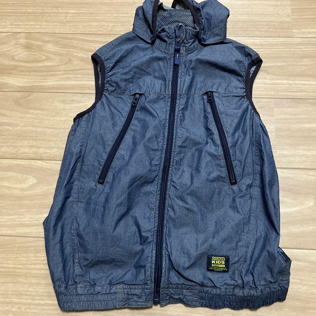 注意⚠️服に訳あり　ドッグマンキッズ　空調服　150cm