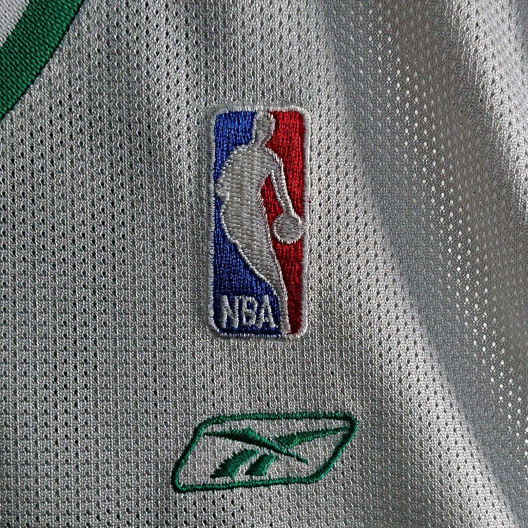 Reebok×NBA】セルティックス ピアース バスケシャツ 白×緑 XL 手数料