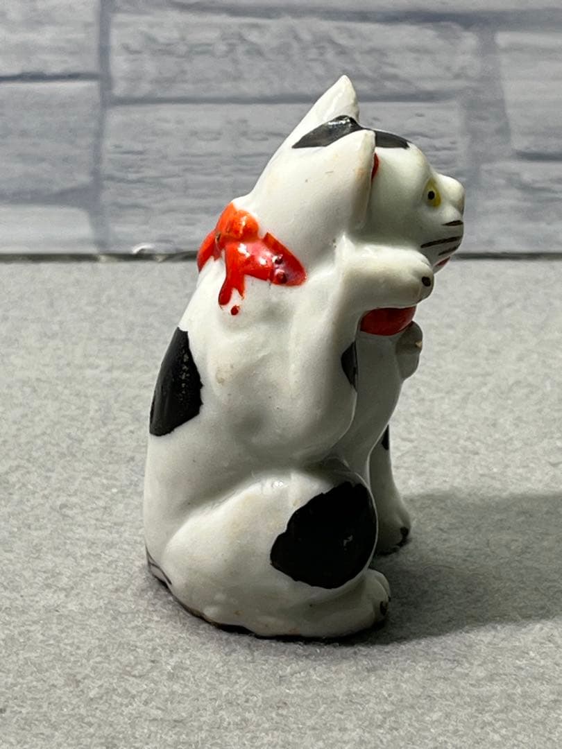 時代 瀬戸人形 小さな招き猫 時代 瀬戸人形 小さな招き猫【メーカー