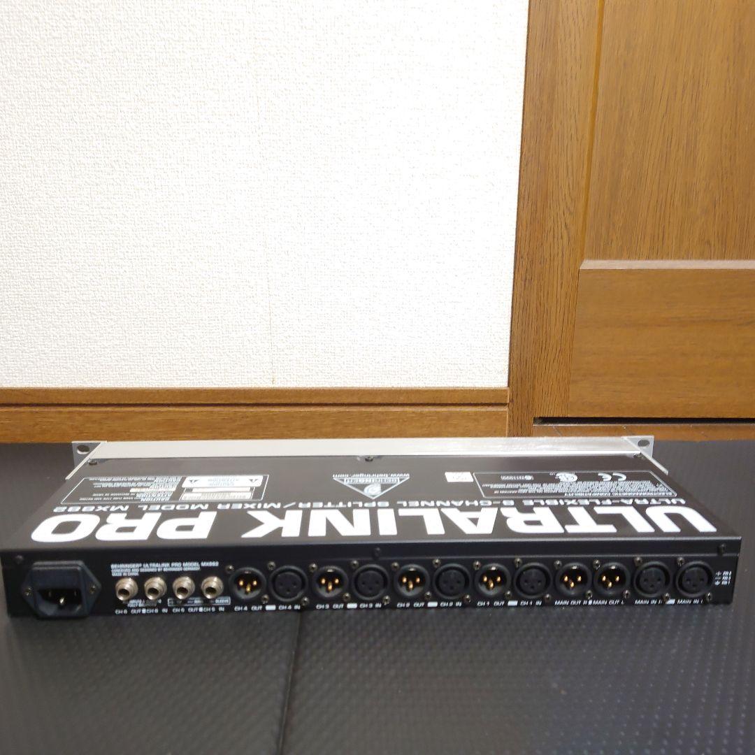 BEHRINGER ULTRALINK PRO MX882スプリッターミキサー②