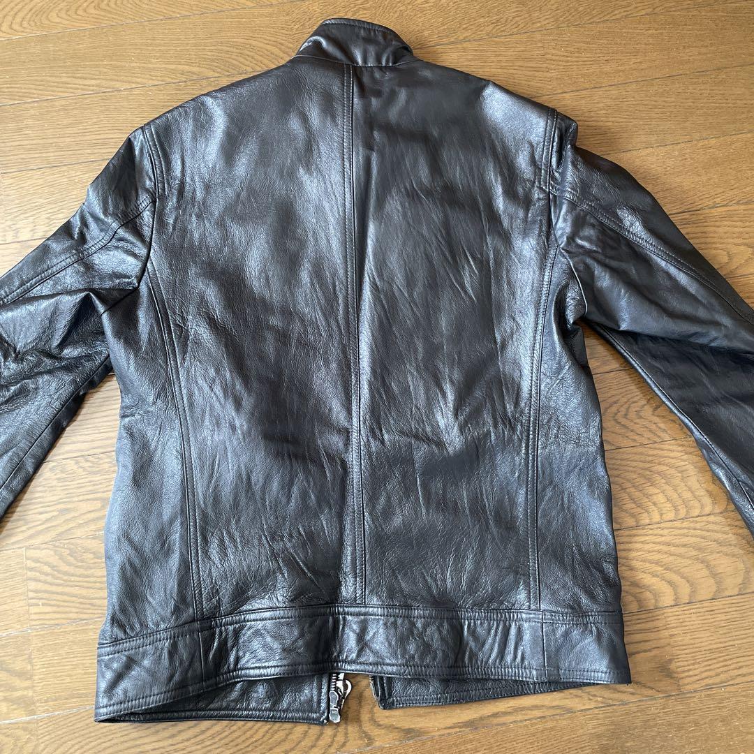 ✨極美品✨メンズ メルローズ ☆リアルレザー ☆ライダーズ
