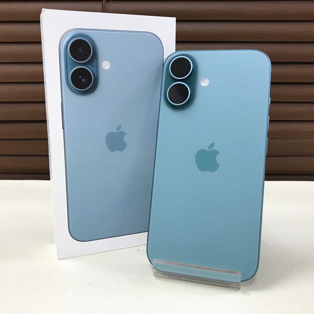 iPhone16 128GB ティールとシリコンケース iPhone16 128GB ティールとシリコンケース - メルカリ