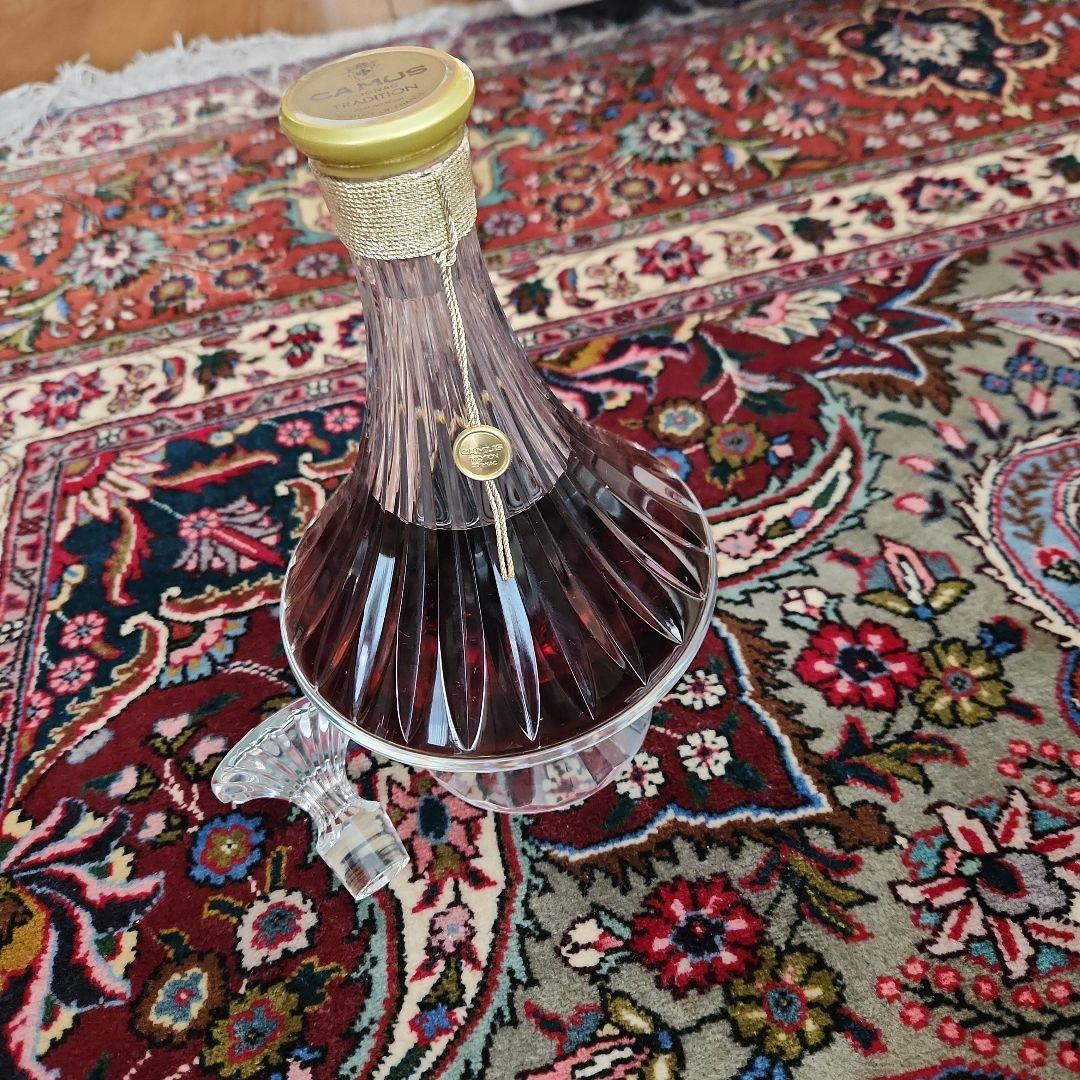 CAMUS Cognac Tradition バカラボトルコニャック古酒 飲料・酒-ブランデー