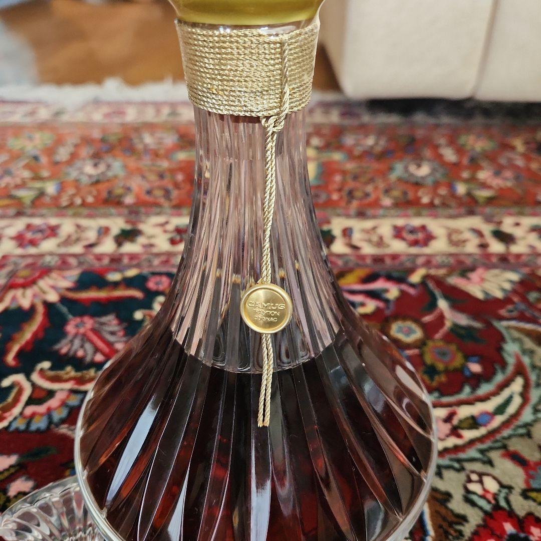 CAMUS Cognac Tradition バカラボトルコニャック古酒 飲料・酒-ブランデー