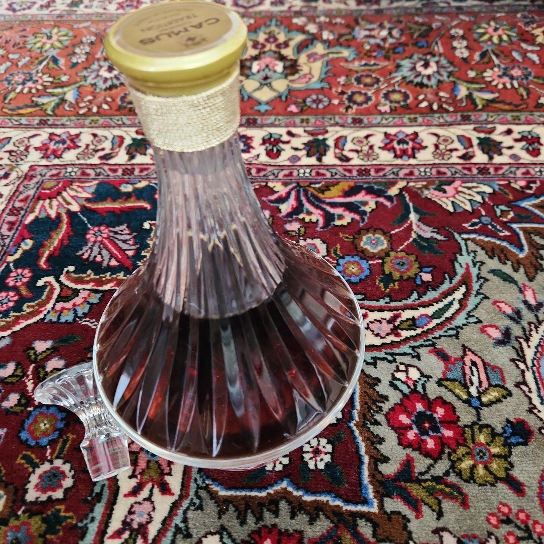 CAMUS Cognac Tradition バカラボトルコニャック古酒 飲料・酒-ブランデー