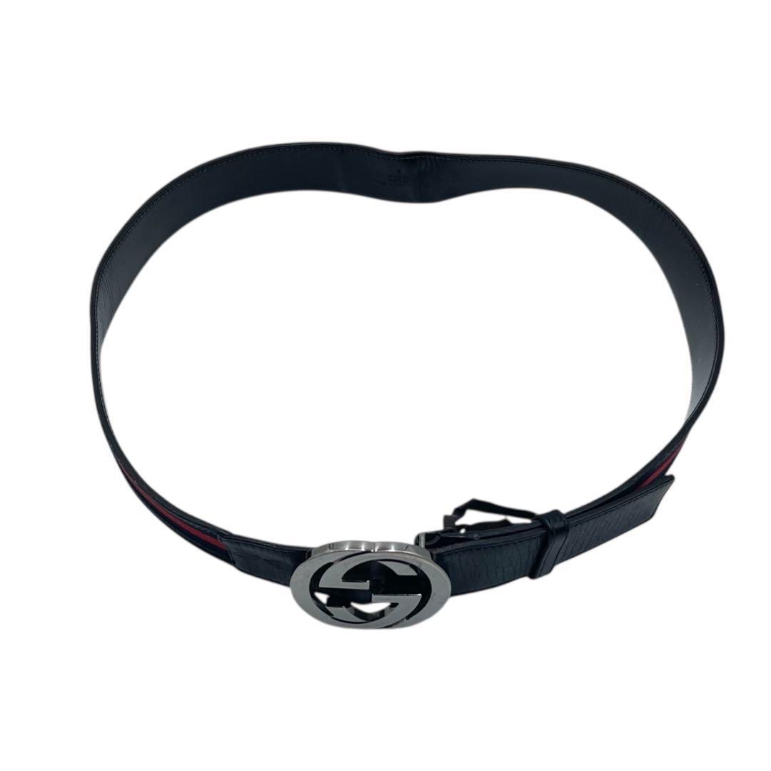 GUCCI　グッチ　インターロッキングベルト　114984
