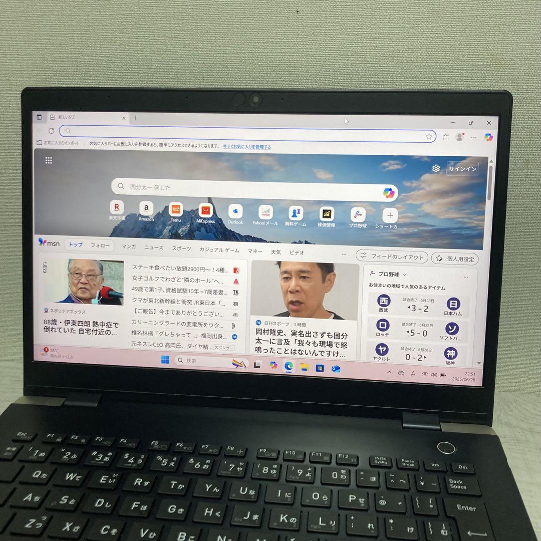 バッテリー良好　第8世代　dynabook G83 512 16 薄型