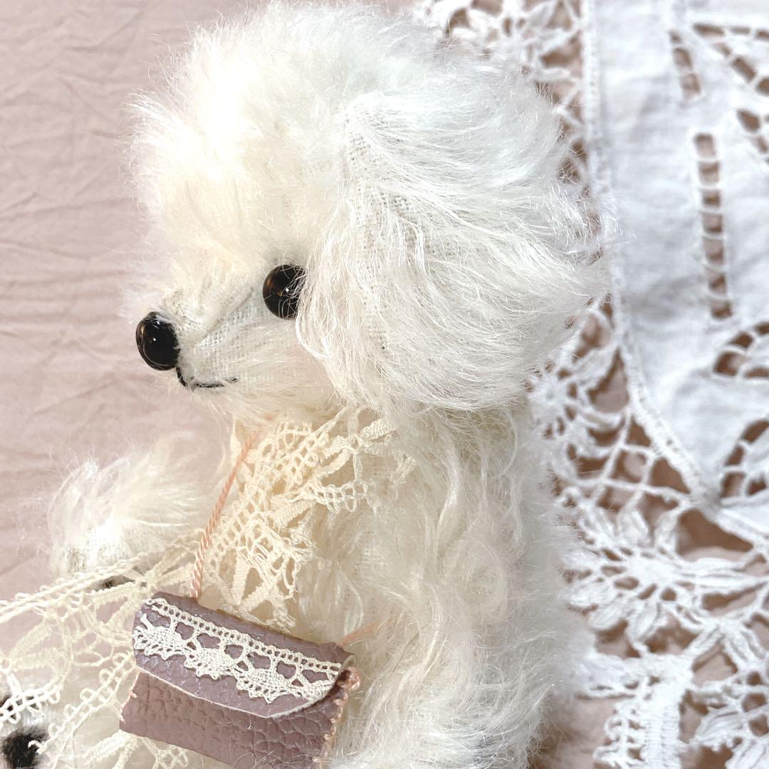 可愛いトイプードル 犬ちゃん テディベア 作家 ハンドメイド